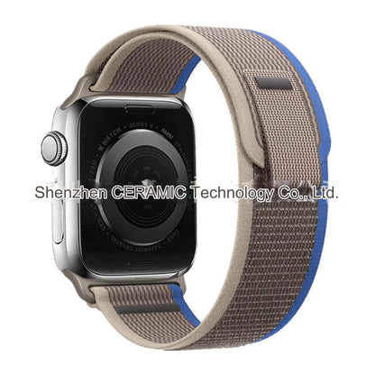 Durable Nylon Sport Strap for Apple Watch - Compatible with Ultra, Series 7 & More - Variety of Colors Available