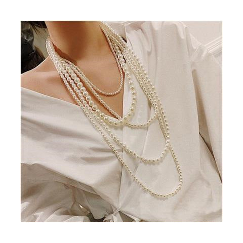 Adjustable pearl jewelry - comfortable wear