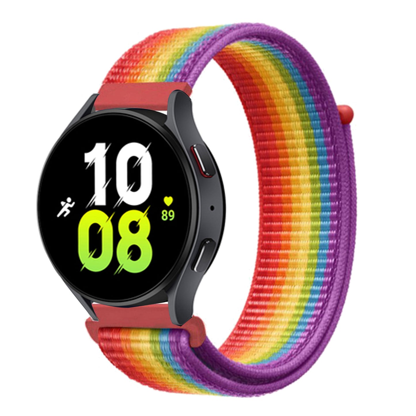 High-Quality 20/22mm Nylon Sport Watch Bands for Huawei GT4 & Samsung Galaxy Watch | Hook and Loop Design