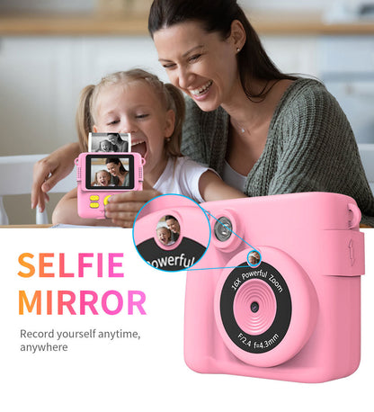 compact kids camera with colorful design