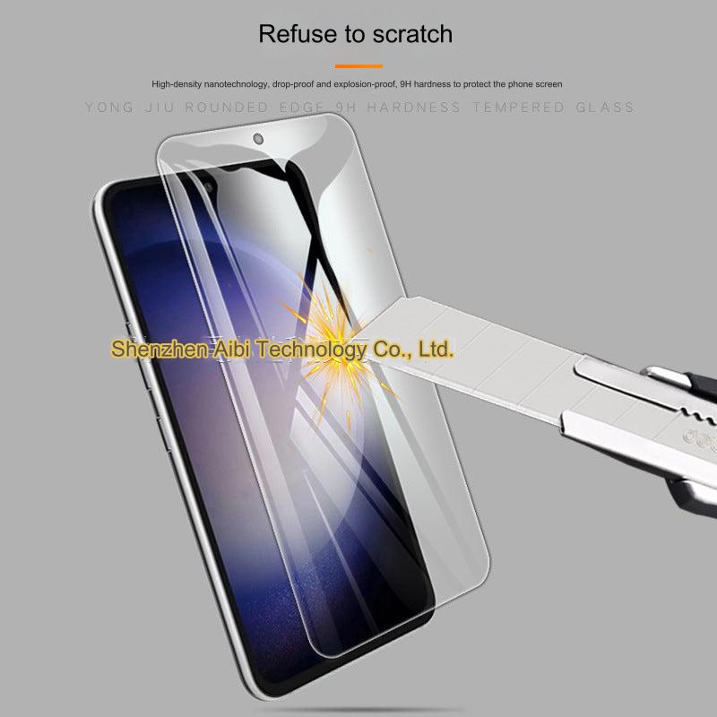 Samsung Galaxy S23 FE Tempered Glass Screen Protector - HD Clear & Anti-Fingerprint | Premium Full Coverage