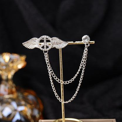 Wearing Necklace at Event - Image 9