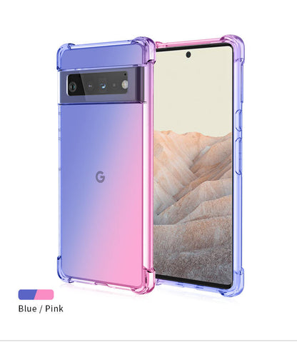 Google Pixel 9 Pro Slim Shockproof Case – TPU Gradient Protection for Pixel 9 and Pixel 9 XL