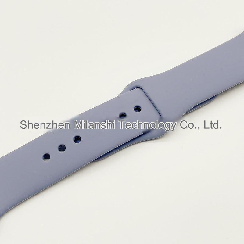 Premium Silicone Sports Watch Band for Apple Watch Series 4-9, SE, and Ultra 2 - Stylish, Durable, and Comfortable Replacement Straps