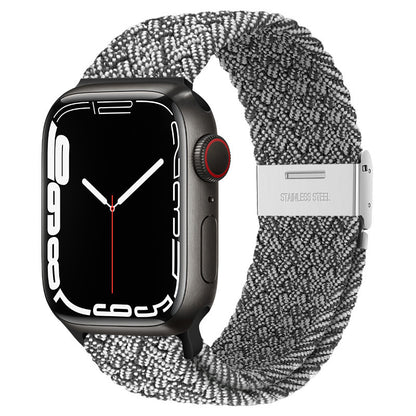 Premium Nylon Woven Strap for Apple Watch - Fits All Series and Sizes - Adjustable Buckle - Stylish and Durable