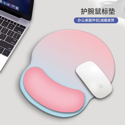 Ergonomic Memory Foam Wrist Rest for Mouse & Keyboard - Stylish Gradient Design