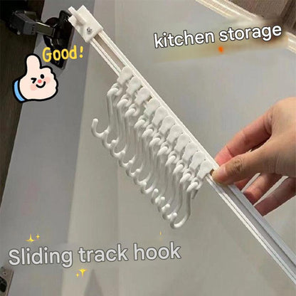 Versatile Kitchen Storage Rail