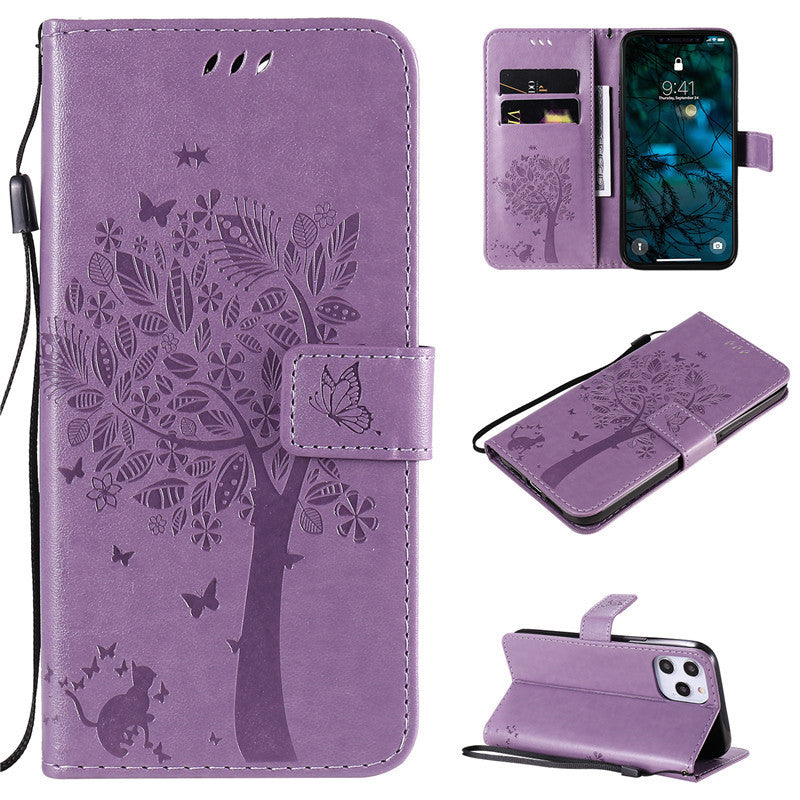 Premium PU Leather Phone Case for iPhone and Samsung Models - Stylish, Durable & Shockproof