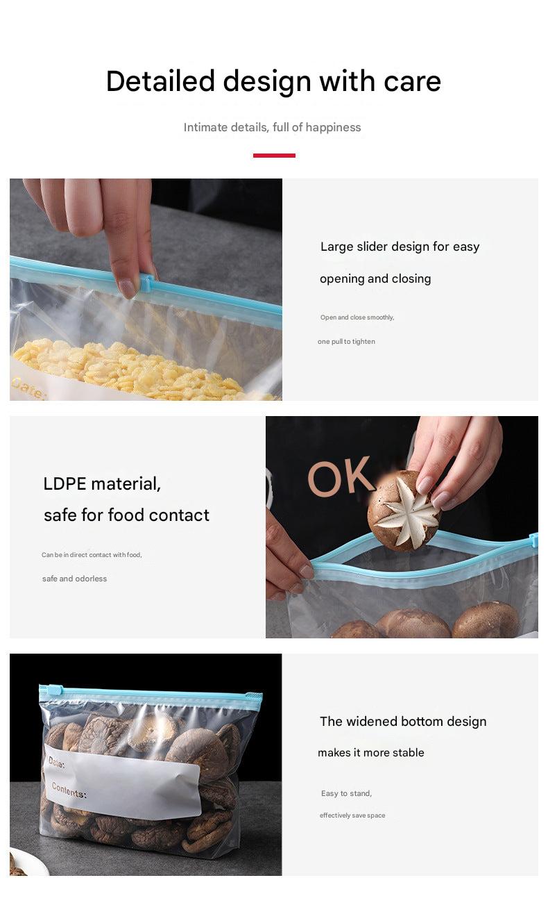 multi-size plastic storage bags