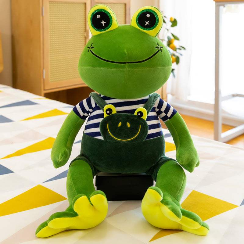 cute frog plush toy