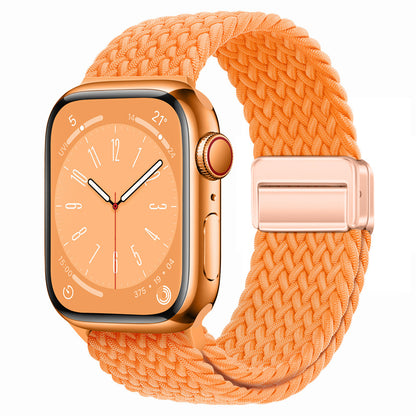 Stylish Nylon Woven Magnetic Apple Watch Band - Compatible with All Series