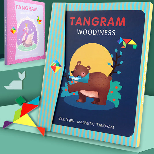 magnetic tangram puzzle