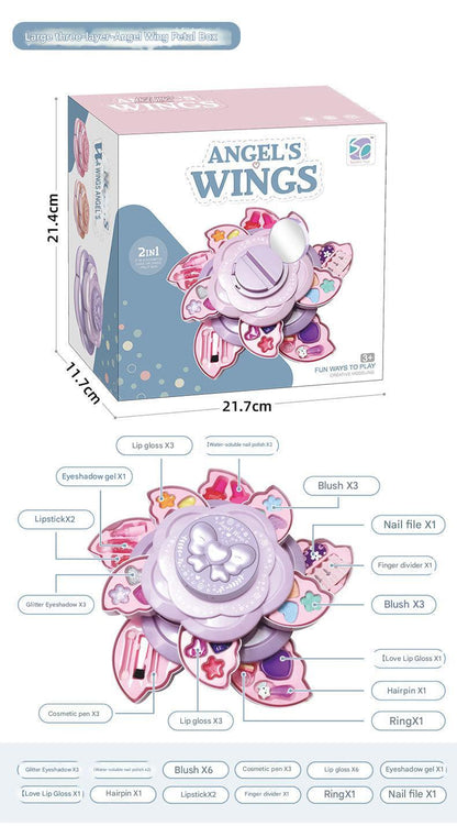 Angel wings beauty playset used by child