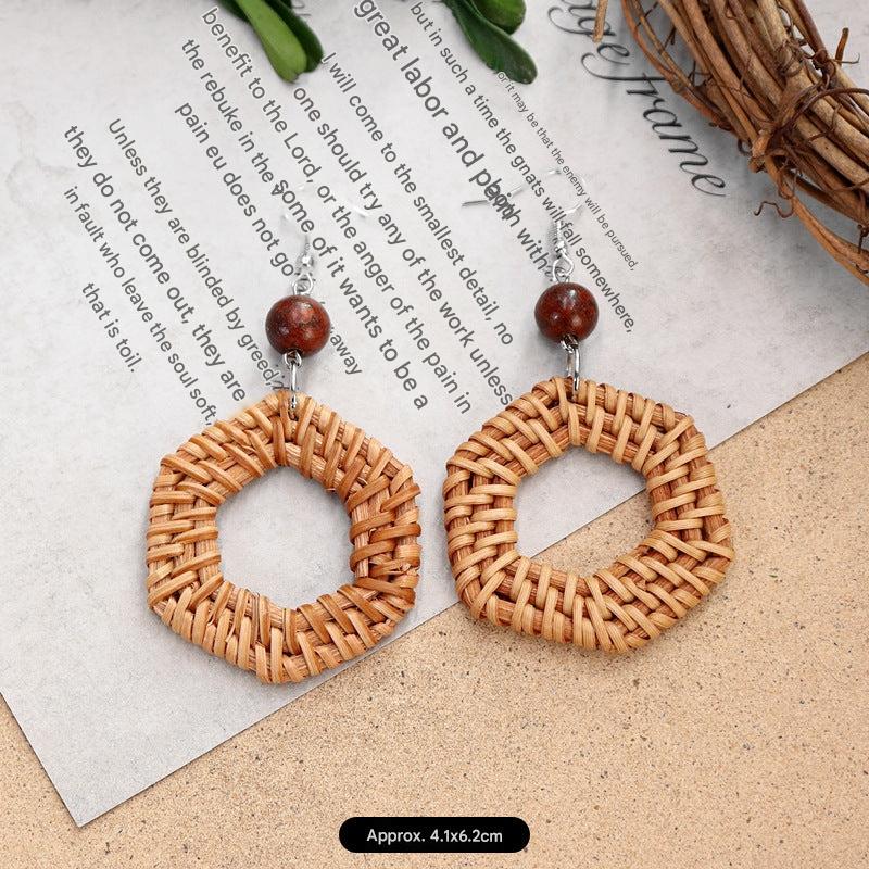 Summer beach fashion long earrings