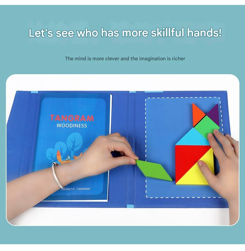 magnetic tangram puzzle