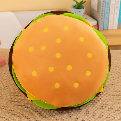 plush hamburger toy