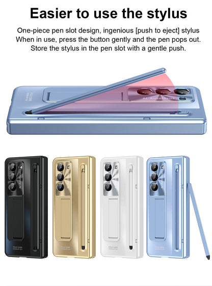 Samsung Galaxy Fold 6 Full Protection Case with Built-in S Pen Slot - Durable & Stylish Design