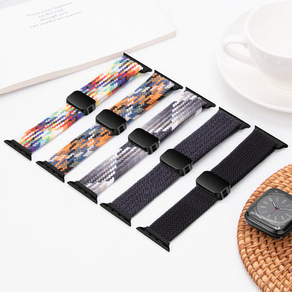 Stylish Nylon Woven Magnetic Apple Watch Band - Compatible with All Series