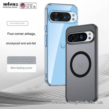 Magnetic TPU & PC Slim Case for Google Pixel 8 & Pixel 9 Series - Shockproof & Stylish Protection