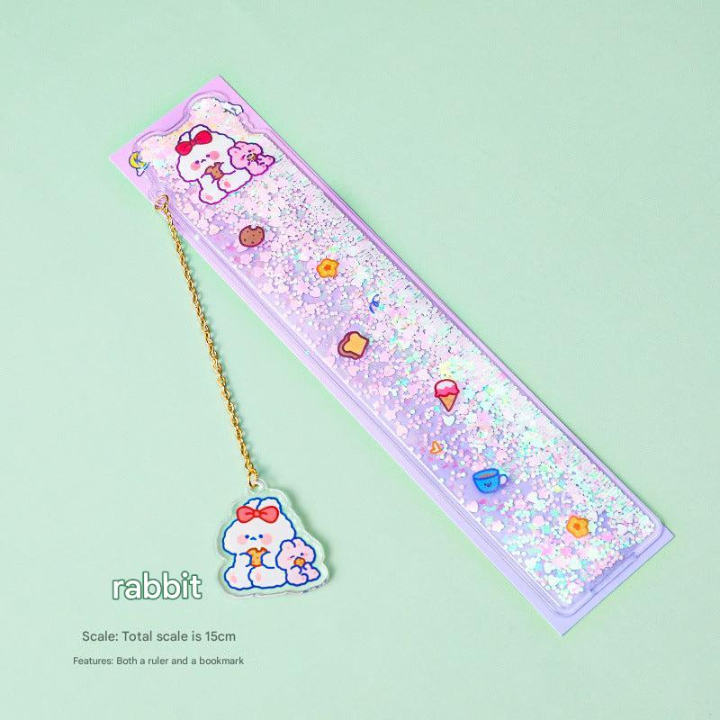 Cute Cake Bear Ruler for drawing