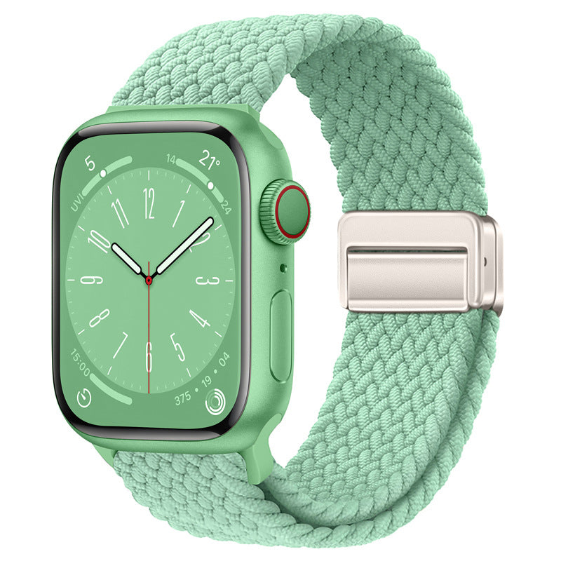 Stylish Nylon Woven Magnetic Apple Watch Band - Compatible with All Series