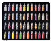 48 color glass bottles