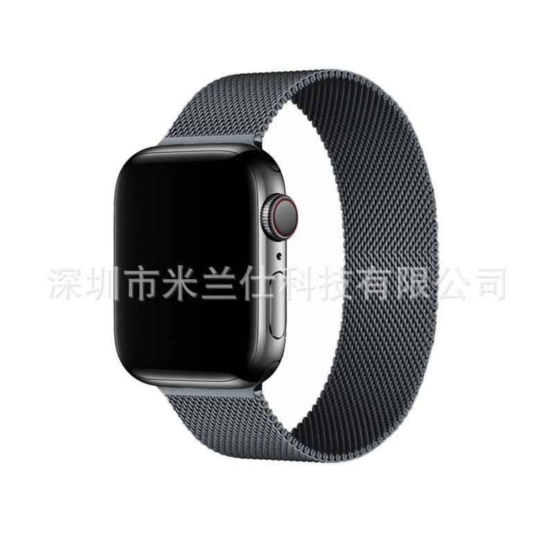 Premium Metal Milanese Loop Band for Apple Watch Series 1-9 & SE - Stylish, Adjustable & Breathable | Multiple Colors Available