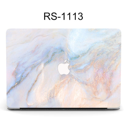 Stylish Marble Hard Shell Case for MacBook Air & Pro - Custom Fit Protective Cover