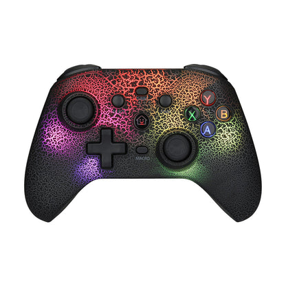 KXD NS21 RGB Wireless Gaming Controller for PC, iOS, Android, PS4, and Switch - Customizable Gaming Experience