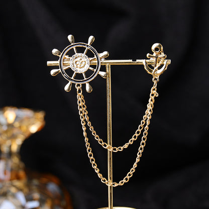 Vintage Baroque Rhinestone Necklace - Image 1
