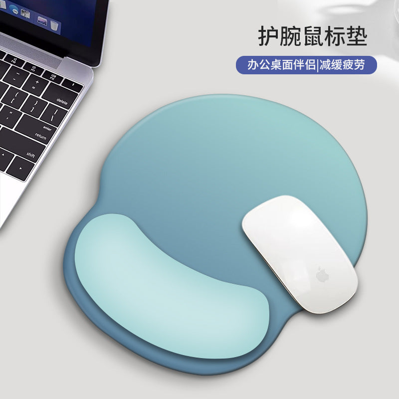 Ergonomic Memory Foam Wrist Rest for Mouse & Keyboard - Stylish Gradient Design