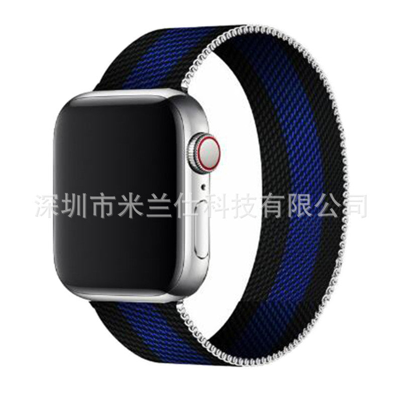 Premium Metal Milanese Loop Band for Apple Watch Series 1-9 & SE - Stylish, Adjustable & Breathable | Multiple Colors Available