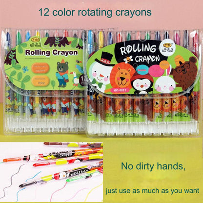 animal design crayons