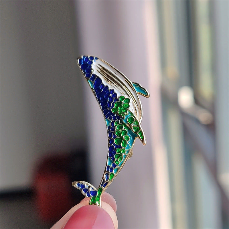 Stylish dolphin accessory