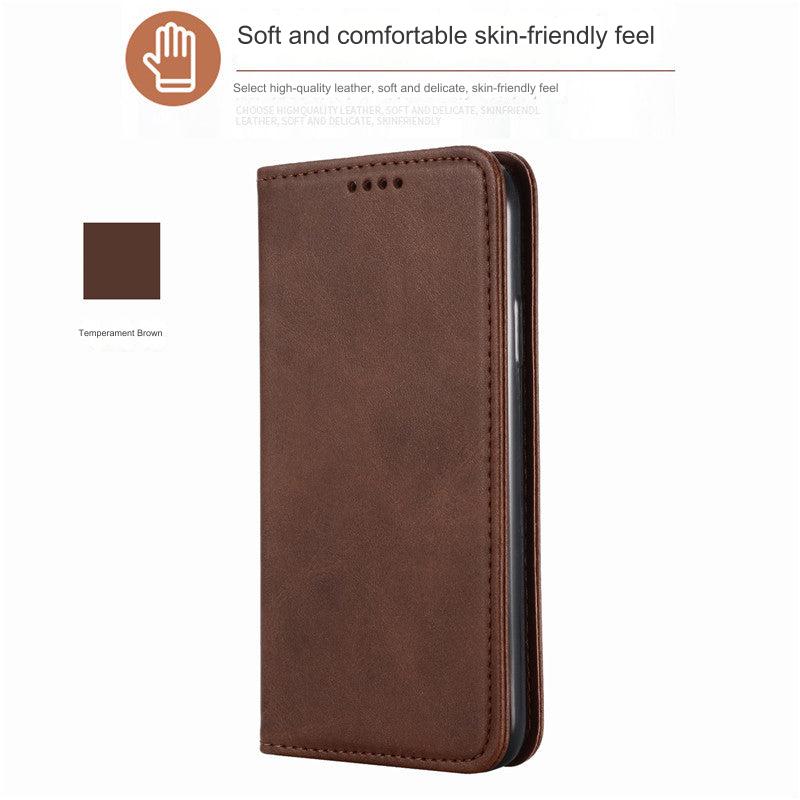 elegant leather wallet case