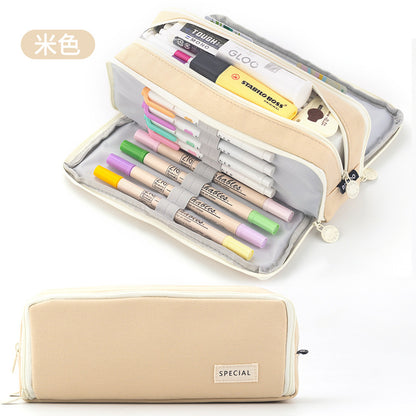 Angoo pencil case various colors open