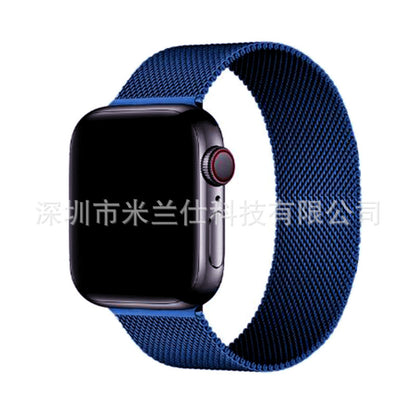 Premium Metal Milanese Loop Band for Apple Watch Series 1-9 & SE - Stylish, Adjustable & Breathable | Multiple Colors Available