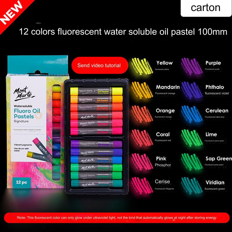 Montmartre 24-Color Ultra Soft Oil Pastels for Kids - Vibrant, Easy to Blend Art Crayons