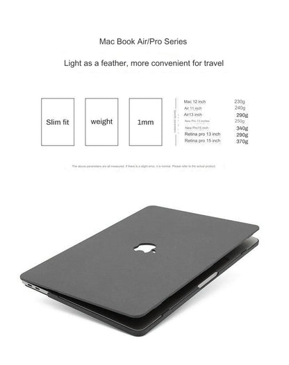 Stylish MacBook Protective Case - Sandstorm Series for Air & Pro Models