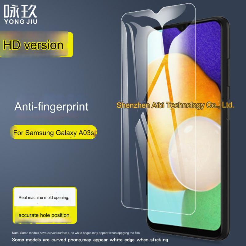 Samsung Galaxy A03s Tempered Glass Screen Protector - Ultra Clear & Anti-Fingerprint