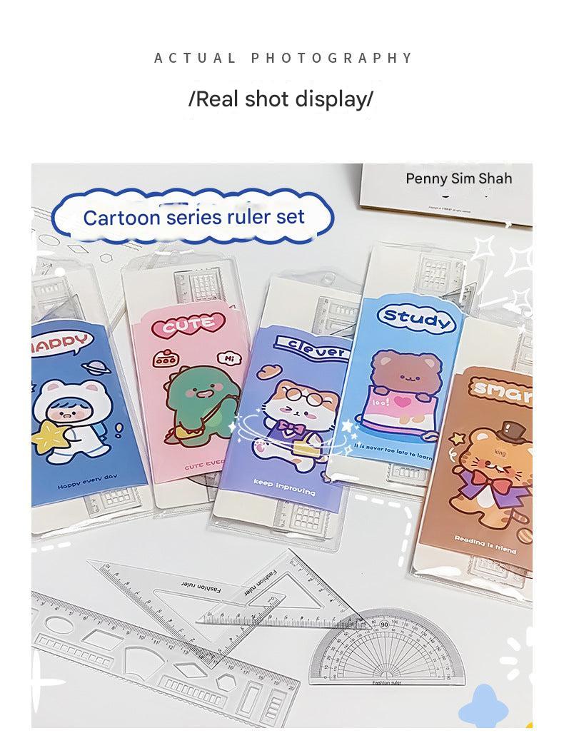 Creative bunny themed drawing set for kids image