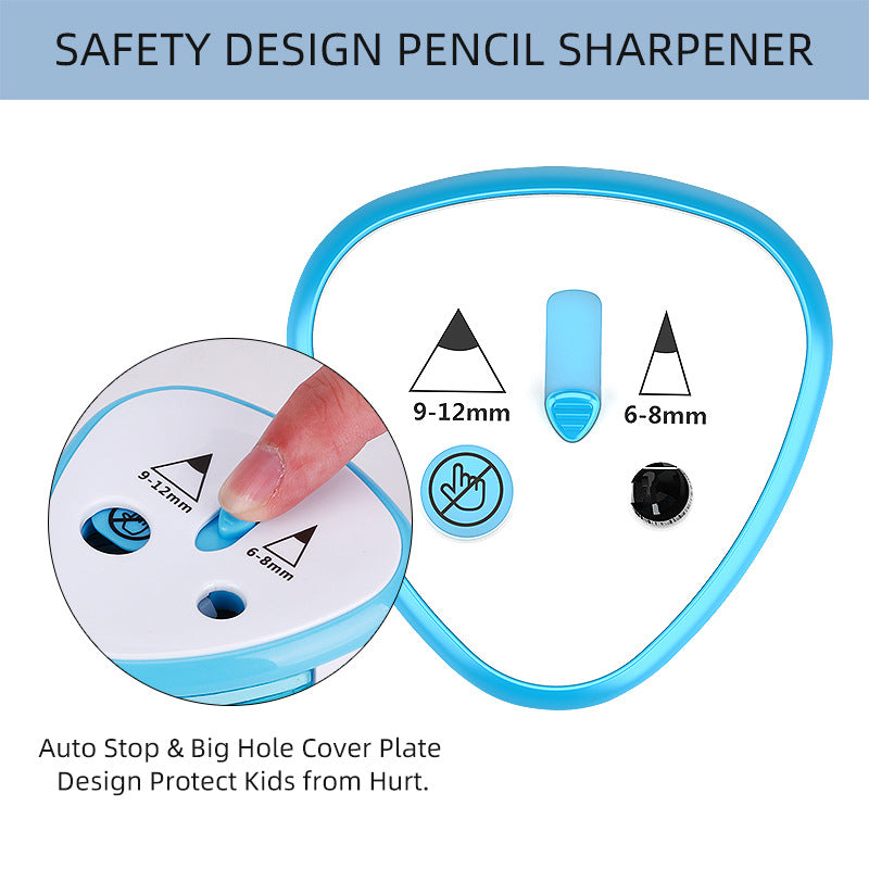 automatic pencil sharpener in use