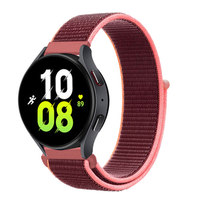 High-Quality 20/22mm Nylon Sport Watch Bands for Huawei GT4 & Samsung Galaxy Watch | Hook and Loop Design