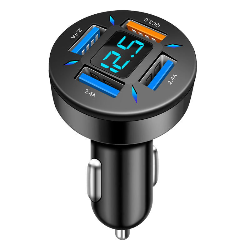 digital display USB car charger