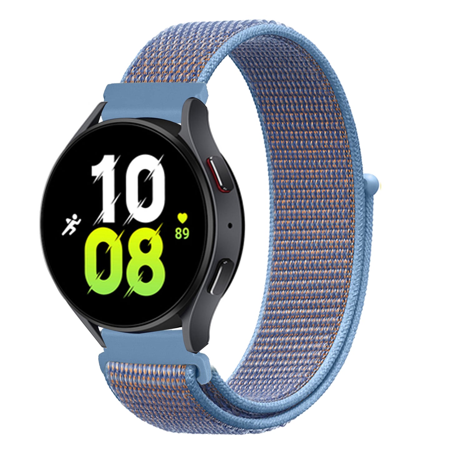 High-Quality 20/22mm Nylon Sport Watch Bands for Huawei GT4 & Samsung Galaxy Watch | Hook and Loop Design