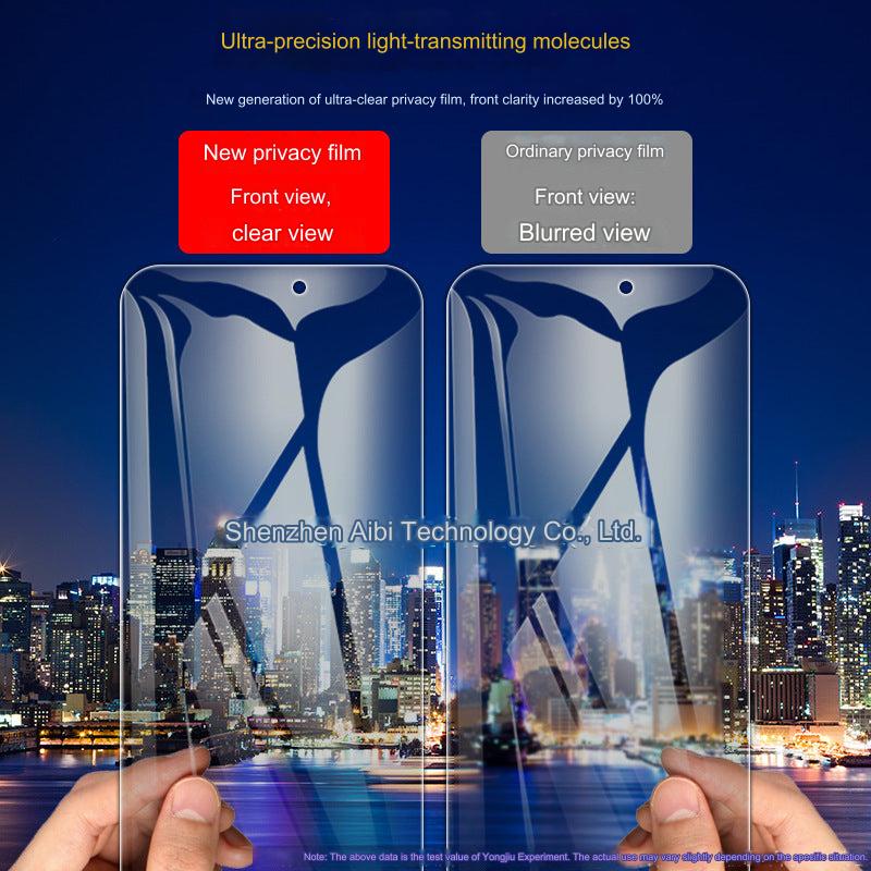 anti-spy tempered glass