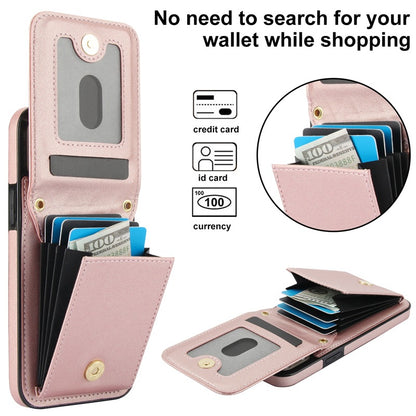 Luxury Crossbody Phone Case for iPhone and Samsung - Stylish PU Leather with Card Holder and Strap