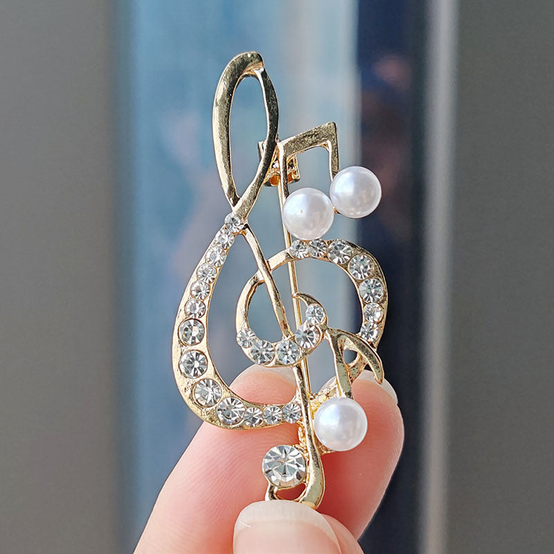 Chic electroplated lapel pin for fashion