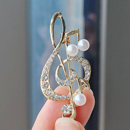 Chic electroplated lapel pin for fashion