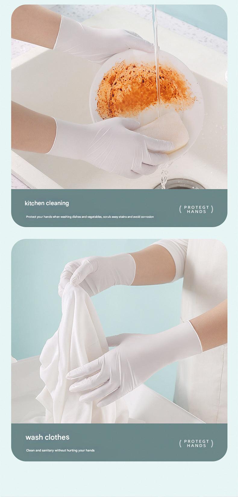 Food safe cleaning gloves